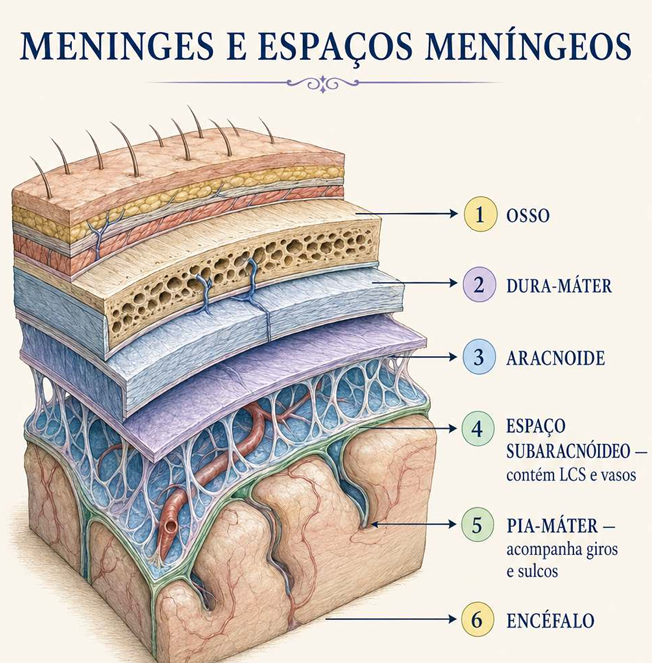 Prévia do módulo 10: Meninges, Ventrículos e LCR