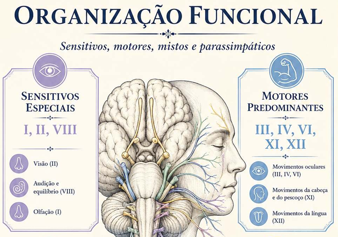 Prévia do módulo 09: Nervos Cranianos